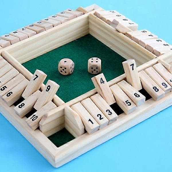 Shut The Box for 4 spillere