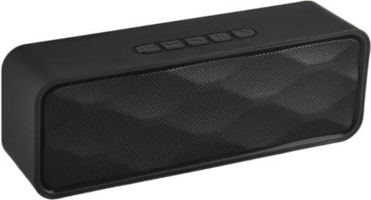 Sort bærbar Bluetooth-højttaler til daglig lyd