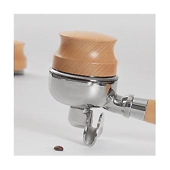 Espresso Kaffe Tamper Nivellerings Tilbehør, Justerbar Dybde, Rustfrit Stål, Aquaforge
