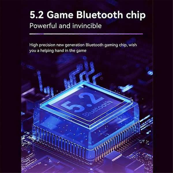 D8 Mobil Stretch med Let Gamepad til Dual Hall Trådløs Bluetooth Tablet Switch Kropsvibrationsgreb Stjerne Sky Black