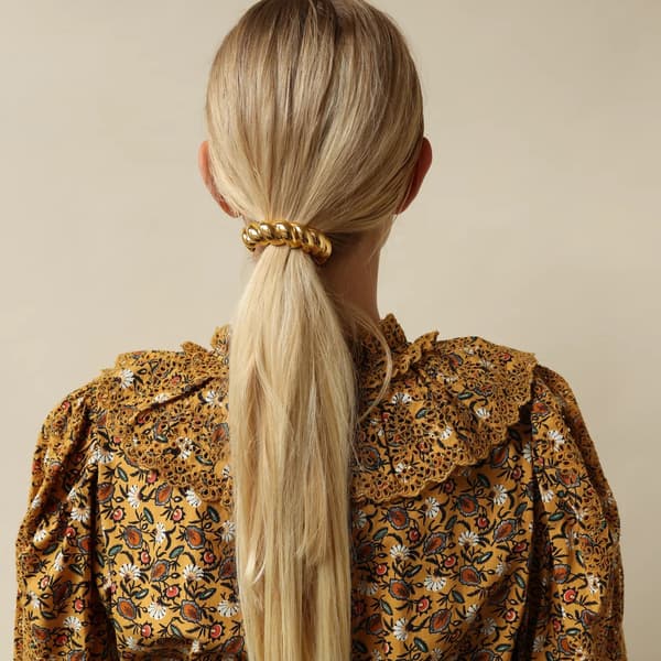 Hårring i rustfrit stål til hestehale-styling JDH2403005