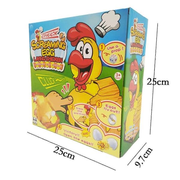 Chicken Drop Trichotillomania Spill Kylling til å legge egg Barn Leker Brettspill