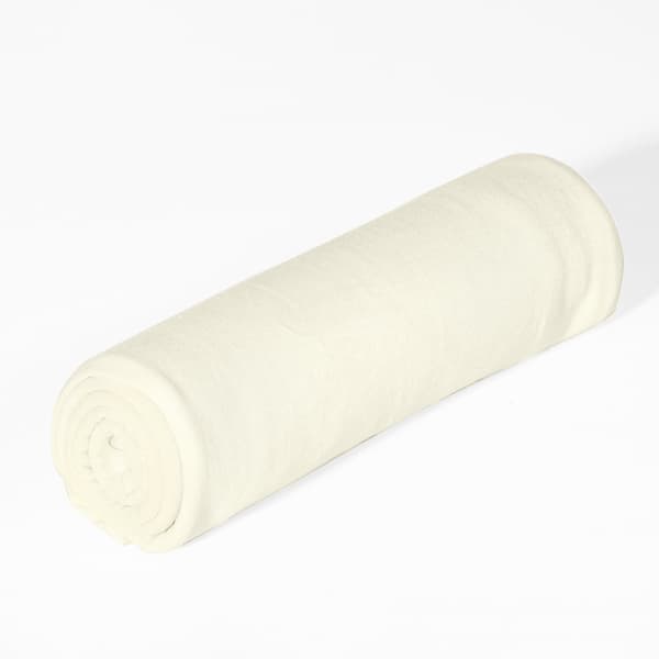 Hodeplagg i mercerisert bomullsjersey for kvinner, lang hijab, sandavvisende, varm, beige
