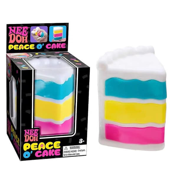 Isbit-stil Maltsukker Sakte Stigende Klemmeleke for Sensorisk Håndlek Squeeze Toy Cake