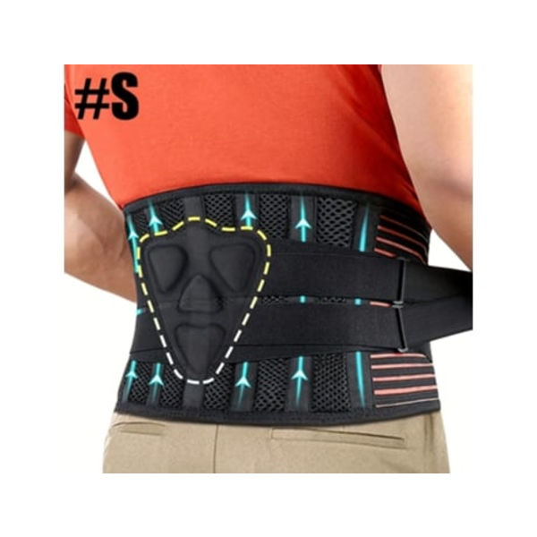 Cuich Posture Corrector Støttebælte (sort S)