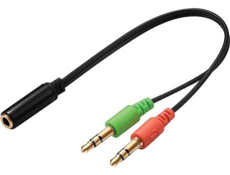SANDBERG Lydkabel (3,5 mm Jack - Svart)