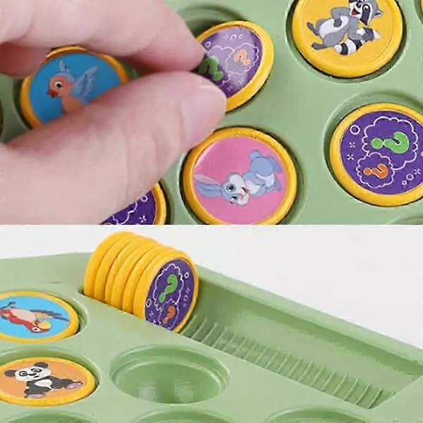 Flip Schack Memory, Schack Memory Spel för Förskoleaktiviteter Fruit theme