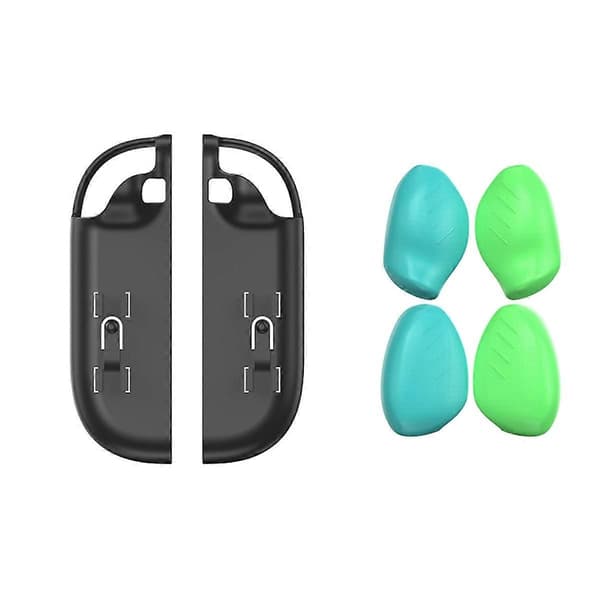 Switch 2 Dockable Split Shell Beskyttende Etui Ergonomisk Greb Beskyttelsescover med Udskiftelige Greb, A