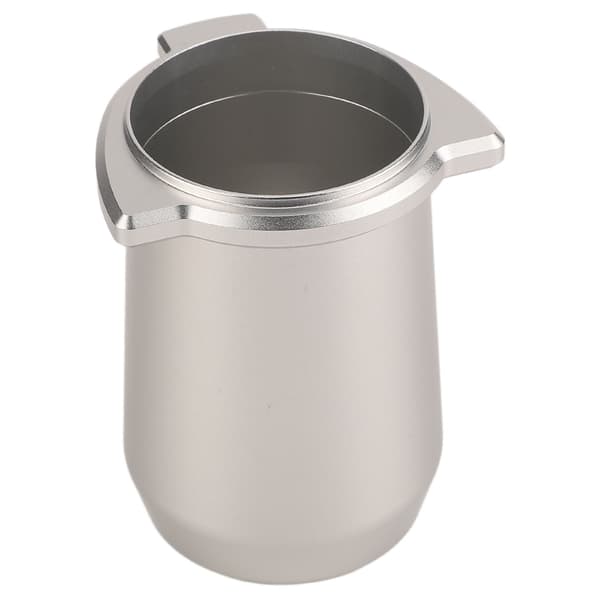Tilbehør til espressomaskiner i aluminiumslegering, kompakt pulverføder med anti-flyvende støvdesign for bedre flow Aquaforge
