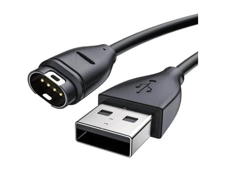 Laturi Garmin Active -kellolle (USB - Musta)