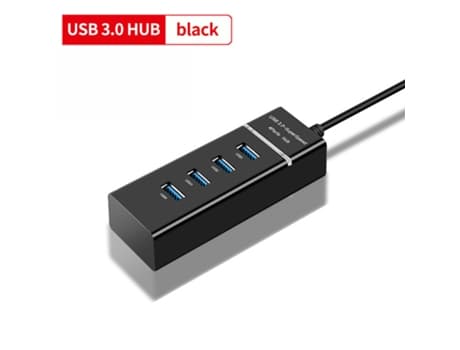 Multifunksjonell 4-Port USB Hub Extender Cuich