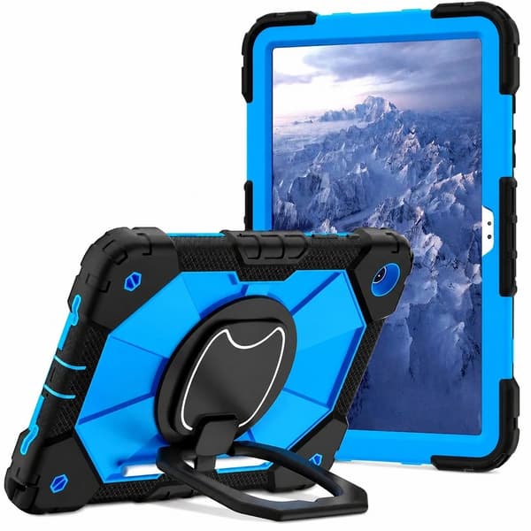 Tabletcover med roterende stander, faldresistent, holdbart, til Galaxy Tab A9