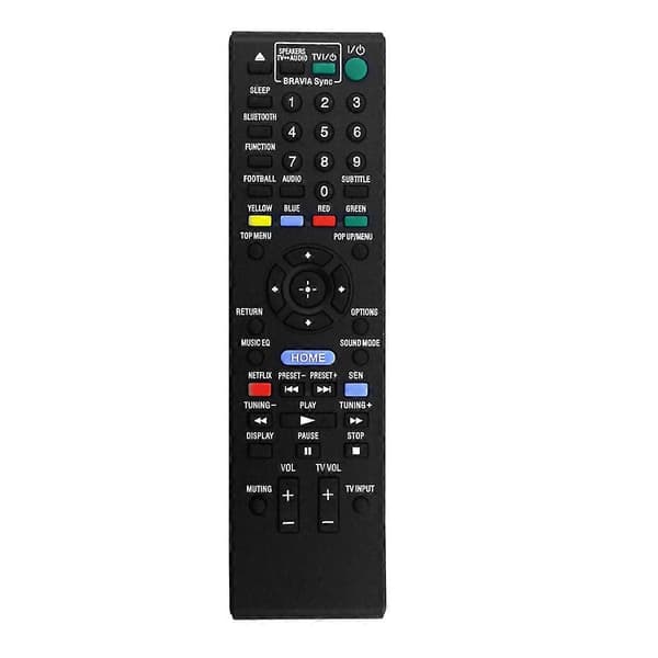 -ADP089 Ersättningsfjärrkontroll för Blu-Ray Disc DVD BDV-E2100 BDVE3100 BDVE4100 BDVE6100 HBD-E2100 HBD-E3100 HBD-E6100 Black