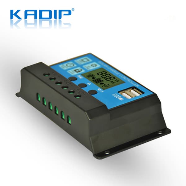 Solopladningscontroller til solcellepaneler og batteriopladning 133*70*35mm KDP-L10A