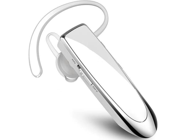 Handsfree-headset, in-ear med mikrofon, vit-Dugt white