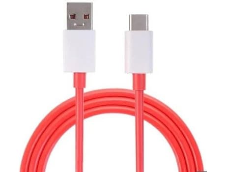 OnePlus Warp Charge -kaapeli (USB-C - 1 m - Punainen)