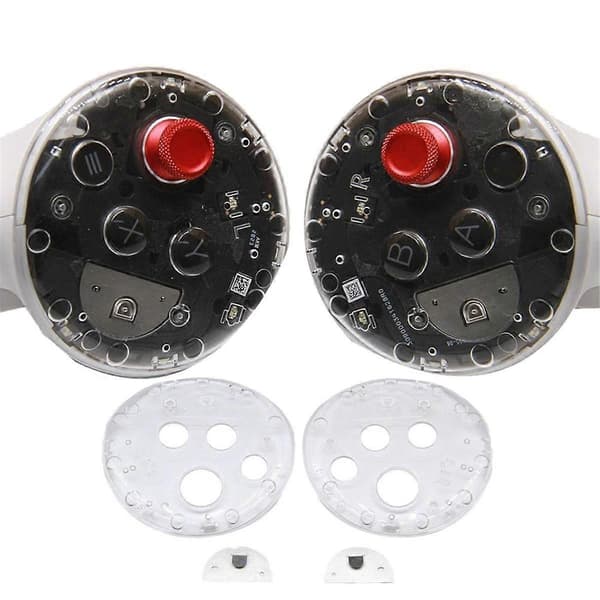 Håndtag Controller Knap Panel Cover til 3 Controller Greb Beskyttende Transparent Cover Anti Ridse Transparent