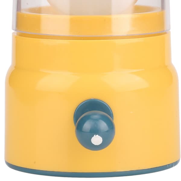 Manuell eggerøre-shaker, gul, eggeplomme- og eggehviteblander, gyllen eggmaker