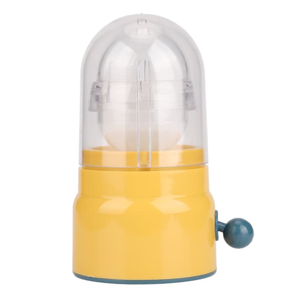 Manuell eggerøre-shaker, gul, eggeplomme- og eggehviteblander, gyllen eggmaker