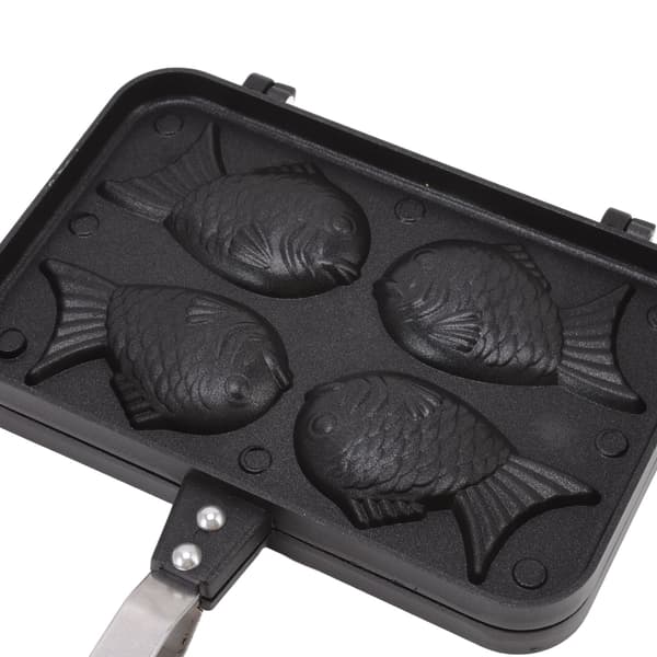 Taiyaki Fiskformad Kakform, Non-Stick Dubbel Bakform, Våffelform