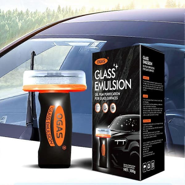 Bilpleie Vannflekkfjerner for Glass Profesjonell Regnflekkfjerner for Frontrute 2pcs