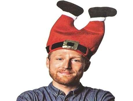 Tomte Rolig Hatt Nyhet Hatt Galen Tomtehatt