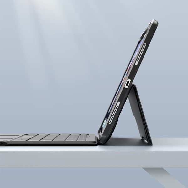 Magnetisk tastaturetui til iPad Pro 11 (2024), Bluetooth, Baggrundsbelyst, Sort
