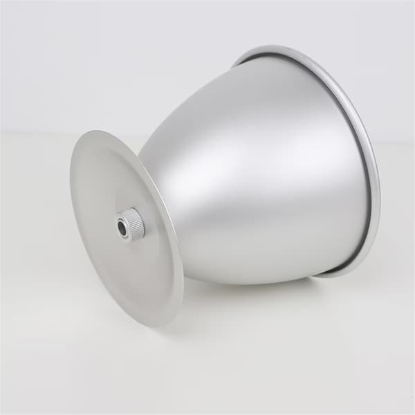 Aluminium Dukke Kakeform Panne, 6 Tommer, Sølv, Prinsessekjole Kakeform, Halloween Baking