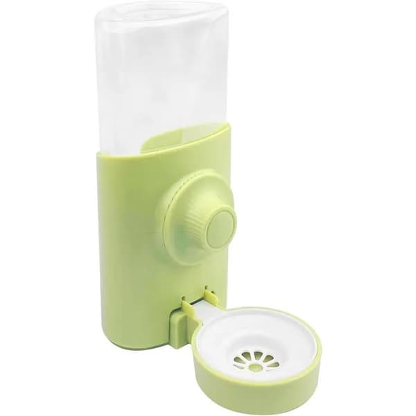 Kaninvanddispenser, 600 ml, Drypfri Marsvinevandflaske, Hængende Automatisk Kæledyrsfoderautomat