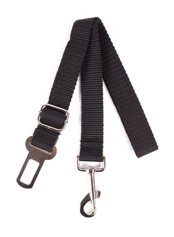 Justerbart bilbälte för hund, 42-70 cm, stark nylon, säkerhetssele för husdjur