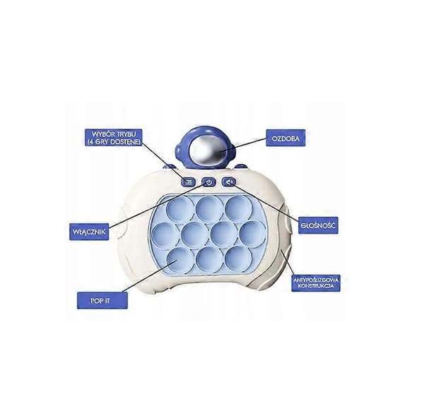 Pop It Elektronisk Spill Antistress Arkade Sensorisk Popit