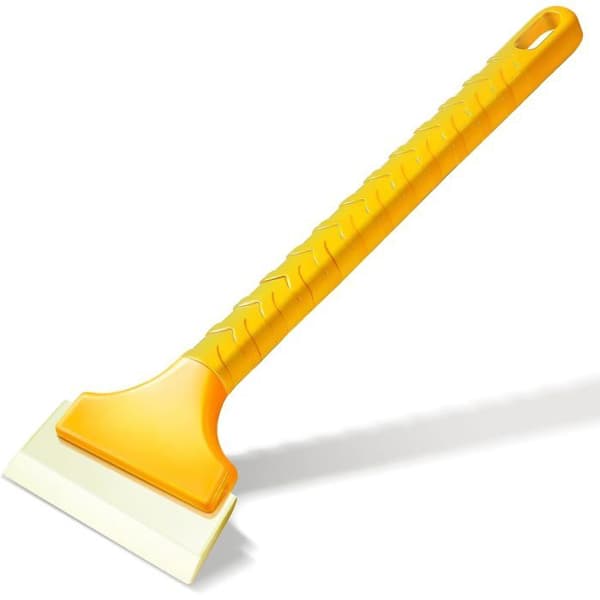 32 cm gul långskaftad bilvindruteskrapa