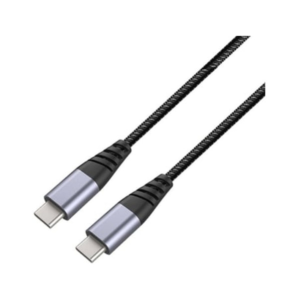 Tiger USB-C -virtajohto - 2 m - harmaa