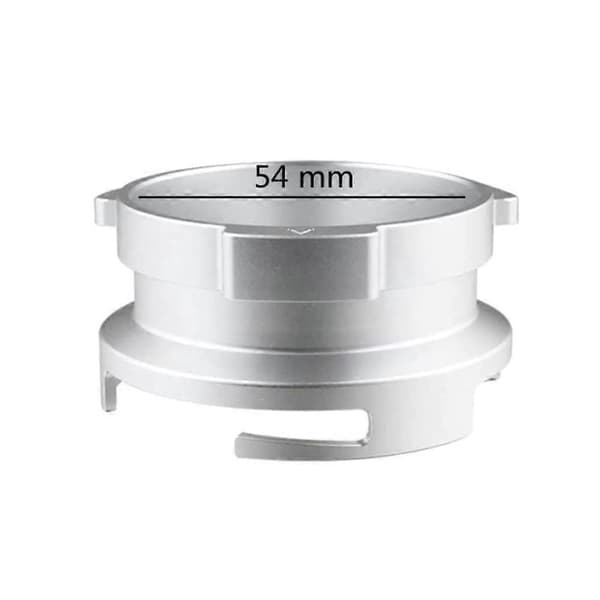 Kaffedoserings tragt 54 mm Espresso tilbehør, Sølv Aquaforge