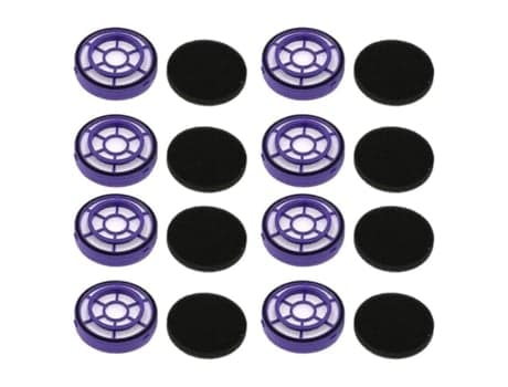 8 stycken HEPA-filter för Puppyoo D-526 D526 dammsugarfilterdelar