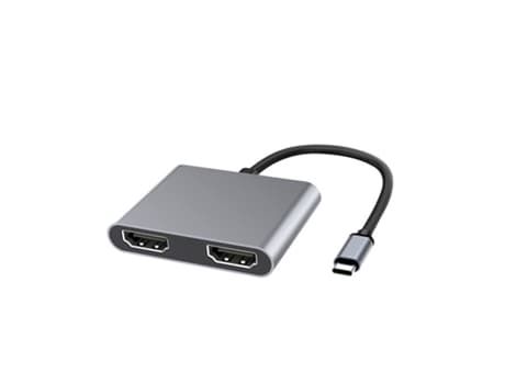 USB C-hubb för dubbla HDMI-4K 60Hz