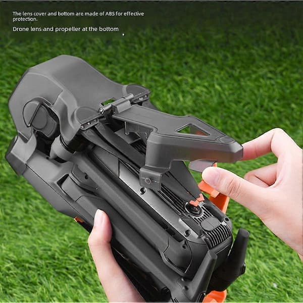 Linsskydd Silikon Gimbal Skyddsfodral Propeller Chassi Skydd för 3 Pro Grå Transparent Gray