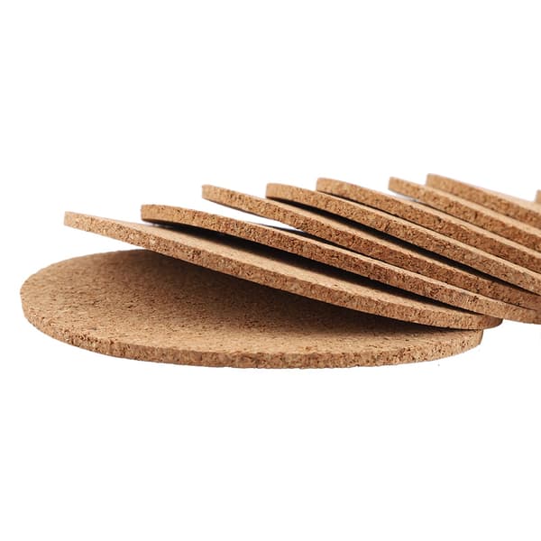Träunderlägg, 10-pack, tekaffekoppsmatta, porslin, heminredning, 90*3mm
