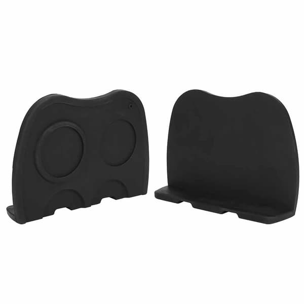 Skridsikker silikonemåtte til kaffekompaktering, kaffemaskineholder, Aquaforge kompakteringstilbehør (sort)