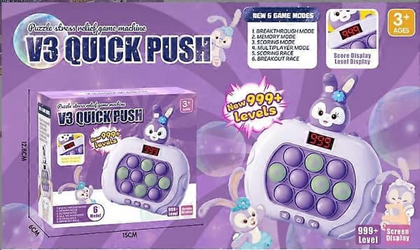 Pop It Elektronisk Spill Antistress Arkade Sensorisk Popit