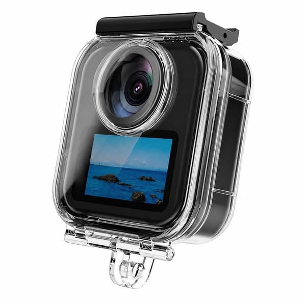 Läpinäkyvä sukelluskotelo Insta360 GoPro Max2:lle, vedenpitävä suojakotelo