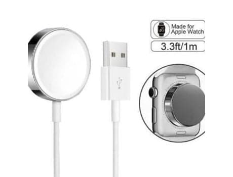 Magnetisk Silk USB-lader for Apple Watch