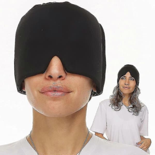 Het Gel Varm Kald Terapi Hodepine Migrene Lindring Lue For Kjemoterapi gray
