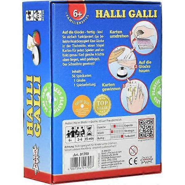 Brætspillet \"Halli Galli\"