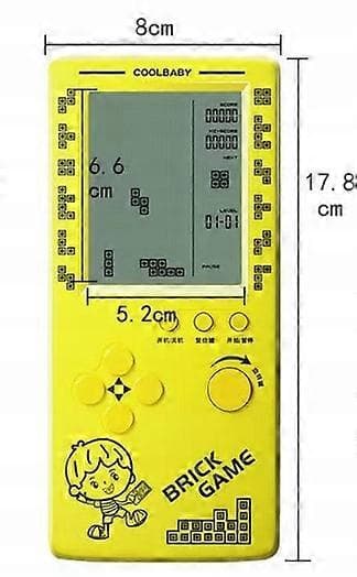 Tetris Logikspil Konsol Rs-100