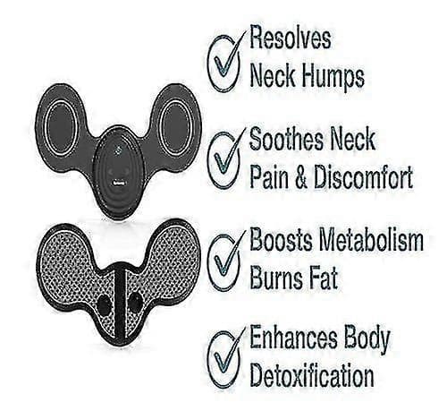 Mini Nakkemassage Ems Lymphunclog Nakkeglatningsmassage, Plumpyup Microcurrent Massage