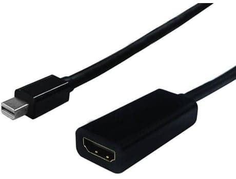 STANDARD mini DisplayPort HDMI USB-adapter (Svart)
