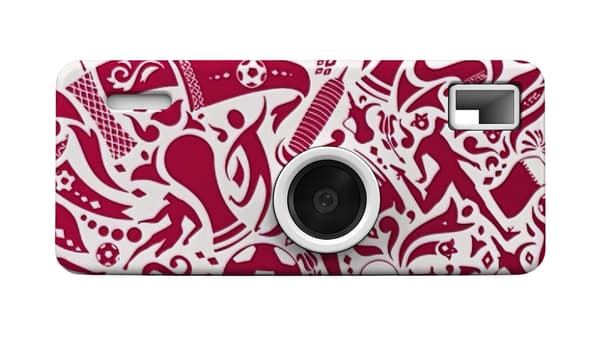 Mini Retro Digitalkamera, Bærbart HD Selfie-kamera, CMOS-sensor, for studenter Pattern 2