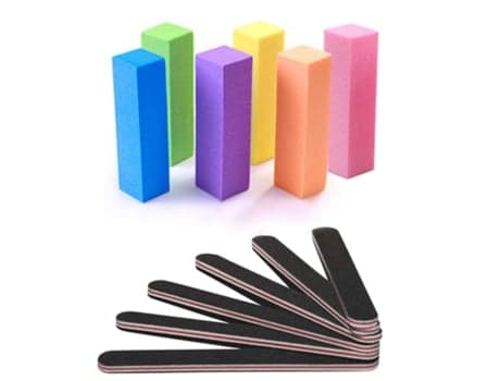 Neglefile og Buffer Sæt Manicure Værktøj Rektangulær Blok Buffer Værktøj - Style 1 ZMDECQNA