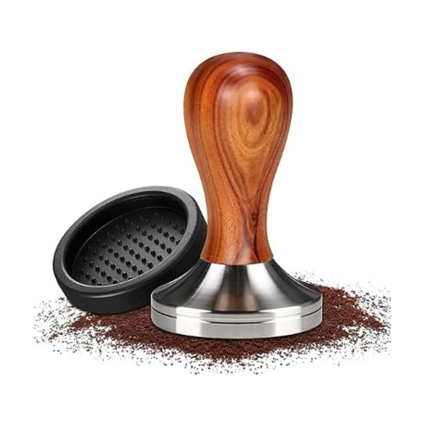 Kaffetamper, Espressotamper, Rustfritt stål Aquaforge